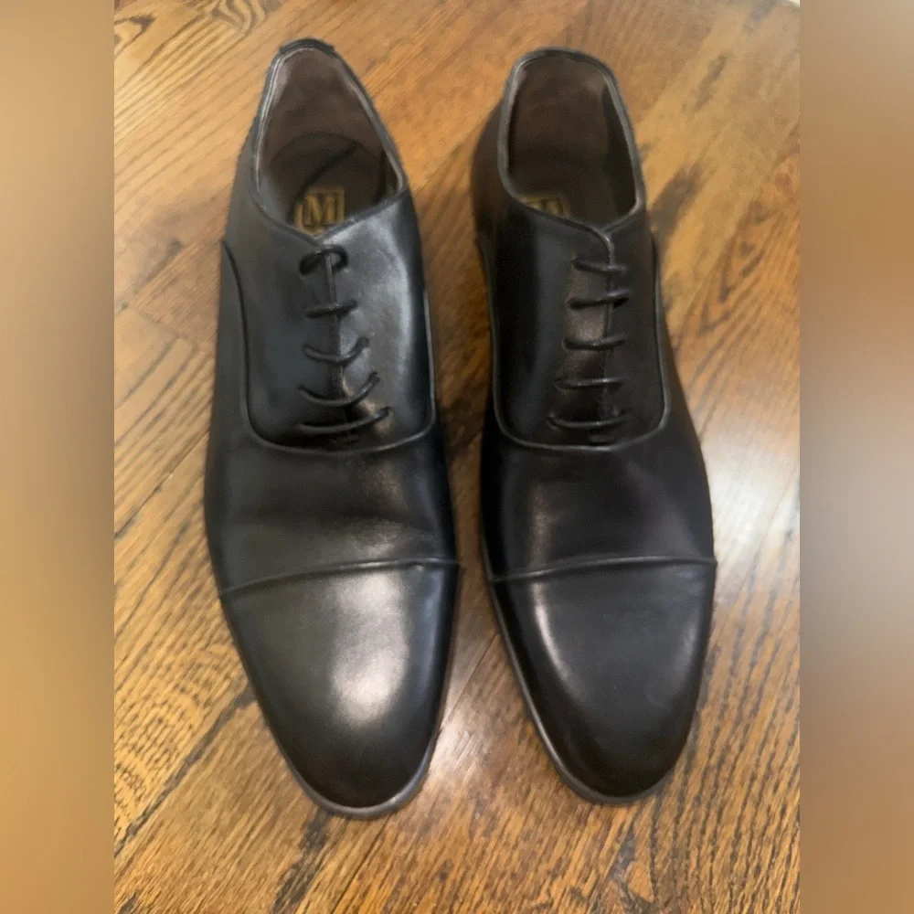 $300 BRUNO MAGLI ADRIANO LEATHER SHOE | BLACK Sz 12 men’s dress